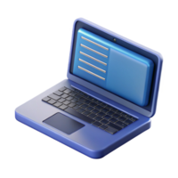 energisch atemberaubend fotorealistisch, ultra-detailliert, isoliert ausgeschnitten von ein einzel, öffnen Laptop Anzeigen ein Codierung Schnittstelle mit transparent Hintergrund fein Detail png