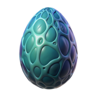 striking organic Concept art style, isolated cutout, of a single highly detailed xenomorph egg with bioluminescent veins with Transparent Background original png