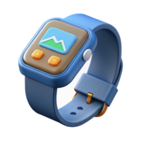 exceptional baroque Smartwatch displaying fitness tracker data with Transparent Background gallery standard png
