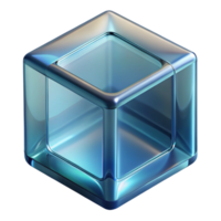 spectacular dramatic avant-garde Glass block translucent texture, with Transparent Background sharp png