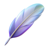 glorious nostalgic geometric A single feather, light and airy with Transparent Background flawless png