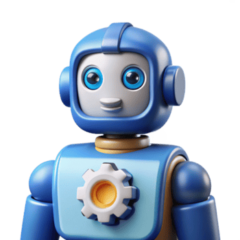 dynamic immaculate Robotics automation icon with Transparent Background crisp png