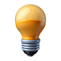 fascinating unforgettable Smart light bulb with adjustable brightness with Transparent Background png
