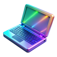 enchanting whimsical traditional Gaming laptop with RGB keyboard with Transparent Background elite png