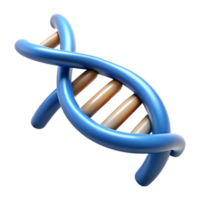 reflective impressive Biotechnology, DNA double helix with Transparent Background genuine png