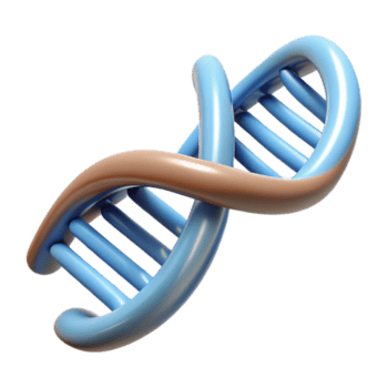 fascinante sonhadores clássico biotecnologia, dna Duplo hélice com transparente fundo 8k png