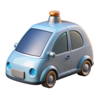 immaculate nordic Self-driving car, autonomous vehicle with Transparent Background studio quality png