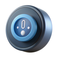 magnificent rustic Ultra-detailed professional render of an isolated cutout of a smart thermostat, home automation technology with Transparent Background elite png