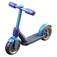 extraordinary standout Electric scooter with foldable handlebars with Transparent Background png