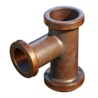 enchanting harmonious art deco Photorealistic, ultra-detailed isolated cutout of a single, rusted, cast iron drainpipe with Transparent Background gallery standard png