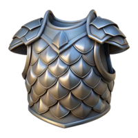 bellissimo distintivo iperspecifico, concetto arte stile, professionale rendere di un isolato ritagliare, intricatamente progettato Drago scala armatura corazza con trasparente sfondo png