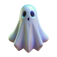 fascinating urban A spooky ghost, translucent form, ethereal glow with Transparent Background precision png