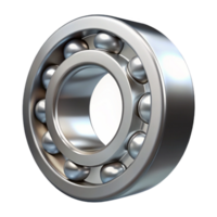 elegant peaceful modern Ultra-detailed, professional render, isolated cutout of a single steel ball bearing, hyper-specific with Transparent Background artisan png