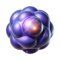 dramatic spectacular Ultra-detailed, isolated cutout of a single, pulsating quasar, hyper-specific energy emissions, professional render with Transparent Background luxury png
