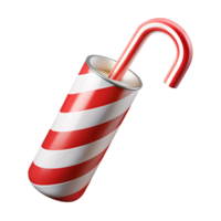 fascinating surreal Photorealistic, hyper-specific, isolated cutout, single drinking straw, red and white striped with Transparent Background ultra HD png