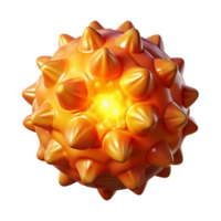 enchanting retro Photorealistic, ultra-detailed, isolated cutout of a single, glowing supernova, hyper-specific explosion details with Transparent Background fine detail png
