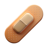 gorgeous intense nordic Professional render, isolated cutout, hyper-specific, single bandaid, beige with Transparent Background flawless png