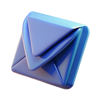gorgeous artistic A stylized, abstract email icon made of folded paper with Transparent Background high quality png