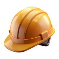 unforgettable elegant Construction helmet safety gear, with Transparent Background masterfully captured png