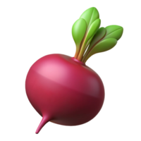 exquisite unforgettable Raw beet with leaves with Transparent Background png