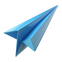 enchanting rare A paper airplane, mid-flight, folded paper texture with Transparent Background png