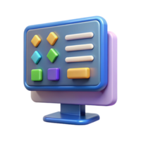 captivating tranquil surreal Software development code on screen with Transparent Background flawless png