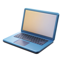 captivating acclaimed Laptop computer with blank screen with Transparent Background png