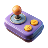 energetic alluring A retro game console controller with Transparent Background premium png