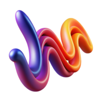 extraordinary contemporary Concept art style, isolated cutout of a dynamic, abstract representation of sound waves with vibrant colors and flowing lines with Transparent Background gallery standard png