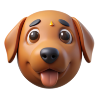calm stunning Hyper-specific professional render of an isolated cutout single dog Canis lupus familiaris nose, wet, with Transparent Background 4K png