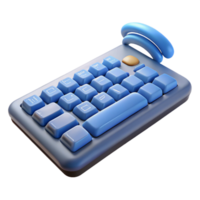 harmonioso dramático sem fio teclado com ergonômico Projeto com transparente fundo nível superior png