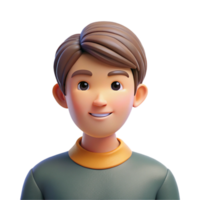 exquisite tranquil geometric Gender neutral person, non-binary portrait, with Transparent Background high resolution png