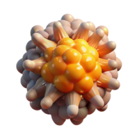 enchanting celebrated Concept art style, isolated cutout of a single, expanding, supernova-like explosion of particles with Transparent Background png