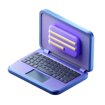 Impressionante ispirato Aperto il computer portatile visualizzazione codice su il schermo, con trasparente sfondo png