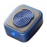 beautiful dramatic avant-garde Professional render, isolated cutout of a single biometric scanner, hyper-specific fingerprint sensor, ultra-detailed with Transparent Background 4K png