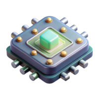 coveted tropical Concept art style, isolated cutout of a single, levitating circuit board with glowing components, ultra-detailed with Transparent Background studio quality png