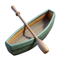 beautiful distinguished Concept art style, isolated cutout of a single Stygian boat oar, weathered and cracked with Transparent Background png