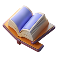 spectacular dramatic classic Hyper-specific, photorealistic professional render of a single, levitating, open book with turning pages with Transparent Background ultra HD png