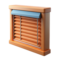 celebrated modern Window blind, Venetian, window covering with Transparent Background expertly shot png