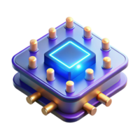 majestic peaceful victorian Ultra-detailed professional render of a single circuit board with glowing LEDs, isolated cutout with Transparent Background sharp png