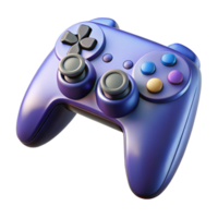 sumptuous romantic traditional Isolated cutout of a single gaming controller, ultra-detailed, photorealistic, showing individual buttons, professional render with Transparent Background crisp png