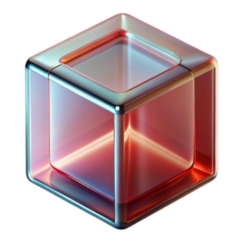 armonioso bellissima iperspecifico, professionale rendere di un' separare, bicchiere bloccare con trasparente sfondo professionale png