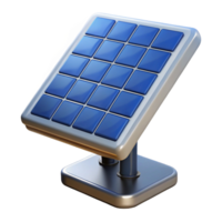 dynamic immaculate Modern solar panel array, with Transparent Background professional png