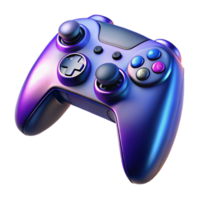 extraordinary coveted Ultra-detailed, professional render of a single, sleek, futuristic gaming console controller Isolated cutout with Transparent Background png