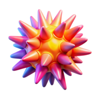 memorable abstract Concept art style, isolated cutout of a dynamic, exploding supernova rendered with vibrant, abstract colors with Transparent Background fine detail png