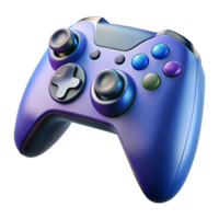 glorious victorian Ultra-detailed professional render of a single gaming controller with custom paint job, isolated cutout with Transparent Background expertly shot png