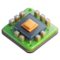 memorable renaissance Circuit board with microchips and components with Transparent Background precision png