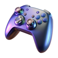 quintessential tropical Ultra-detailed, professional render of a single, sleek, futuristic gaming console controller Isolated cutout with Transparent Background masterfully captured png