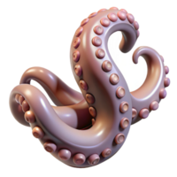 mesmerizing whimsical abstract Ultra-detailed, isolated cutout, photorealistic biomechanical tentacle, hyper-specific professional render with Transparent Background expertly shot png