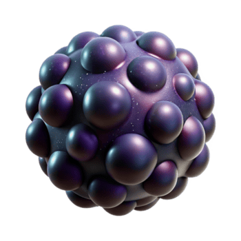 tidlös overkligt professionell framställa, isolerat Skära ut av en hyperspecifik mörk materia partikel, visualiserat, ultradetaljerad, begrepp konst stil med transparent bakgrund felfri png